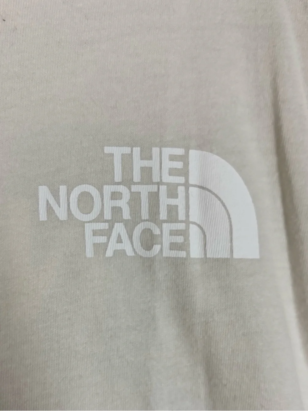 NWT The North Face Womens Throwback Short Sleeve Tee White Dune/White Size XL - Picture 2 of 16